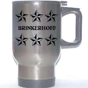  Personal Name Gift   BRINKERHOFF Stainless Steel Mug 