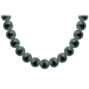  Tahitian Pearl Necklace  18K Yellow Gold 12.00   14.00 MM 