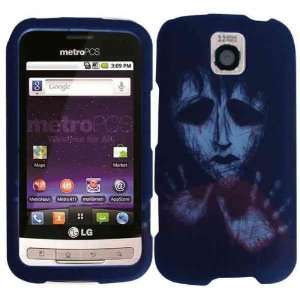 Hard Zombie Case Cover Faceplate Protector for LG Optimus M MS690 with 