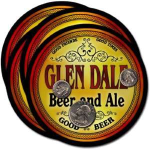  Glen Dale, WV Beer & Ale Coasters   4pk 