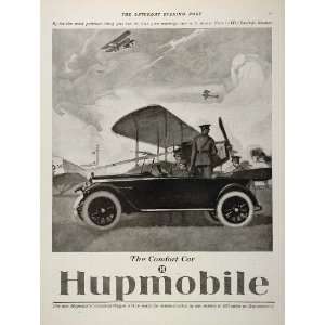   Ad Hupmobile Military Car WWI McClelland Barclay   Original Print Ad