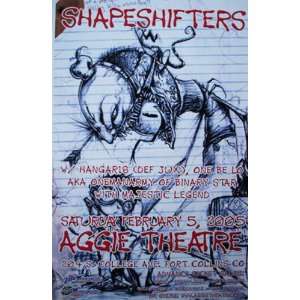 Shapeshifters Ft Collins 2005 Concert Poster 