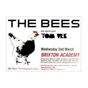  BEES Brixton Academy 2nd March 2005 Music Poster
