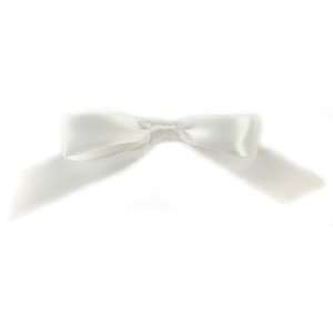   Satin Bows 5/8 W x 4 1/2 L White (50 Bows) Arts, Crafts & Sewing