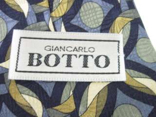 GIANCARLO BOTTO Multi Color Silk Printed Neck Tie  