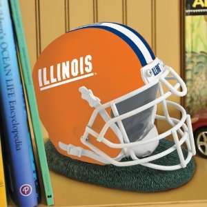    Illinois Fighting Illini Helmet / Cap Bank