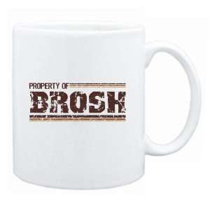  New  Property Of Brosh Retro  Mug Name
