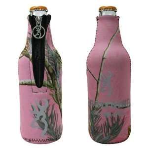  Browning Realtree Pink Womens Buckmark Bottle Zipper 