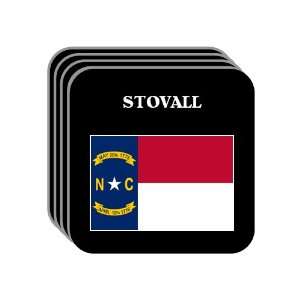  US State Flag   STOVALL, North Carolina (NC) Set of 4 Mini 