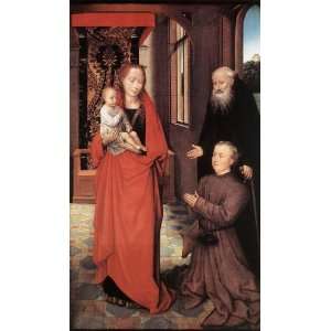  FRAMED oil paintings   Hans Memling   24 x 42 inches 