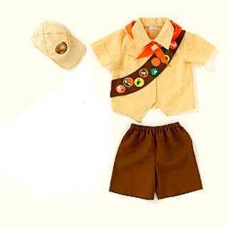 OMG EURO  EXCLUSIVE RUSSELL UP BOY SCOUT COSTUME 4 PC SET 