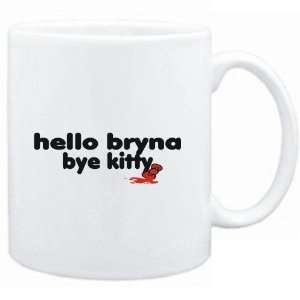  Mug White  Hello Bryna bye kitty  Female Names Sports 