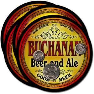  Buchanan, ND Beer & Ale Coasters   4pk 