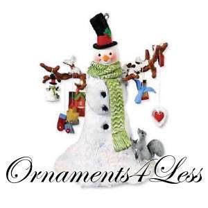 Hallmark Club Ornament 2010 Branching Out in Style   Snowman   NEW 