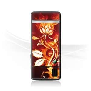 Design Skins for Sony Ericsson C902   Burning Rose Design 