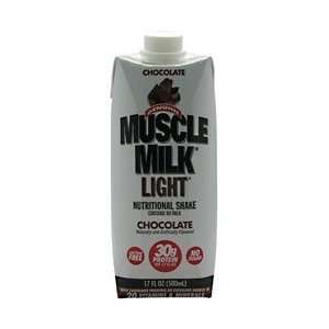  CytoSport Muscle Milk Light RTD   Chocolate   12 ea 