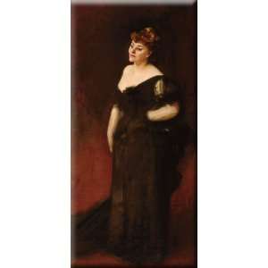  Portrait of Mrs Harry Vane Milbank 14x30 Streched Canvas 