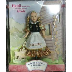  Heidi from Jahanna Spyris Heidi doll   When I Read I dream Series 