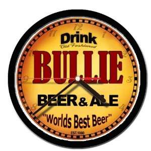  BULLIE beer and ale cerveza wall clock 