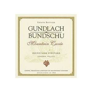  Gundlach Bundschu Mountain Cuvee 2008 750ML Grocery 