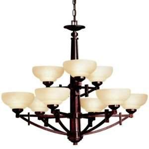 Columbiana Two Tier Chandelier by Kichler   R125749, Finish Olde 