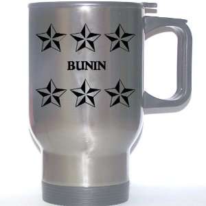  Personal Name Gift   BUNIN Stainless Steel Mug (black 