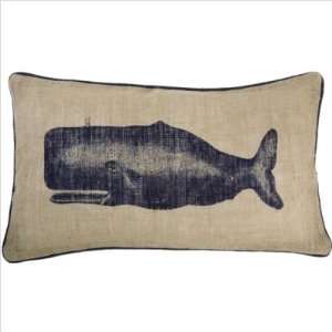 Moby Pillow in Ink Stuffed No