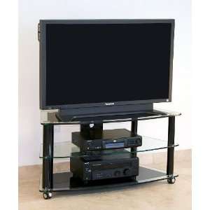  43 Glass Flat Panel TV Stand TD117B Furniture & Decor