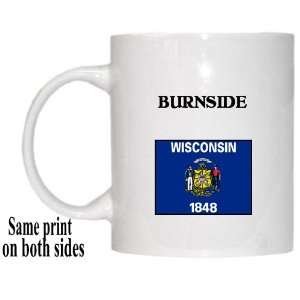  US State Flag   BURNSIDE, Wisconsin (WI) Mug Everything 