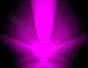 200 pcs 10mm Round pink Superbright LED Light lamp  