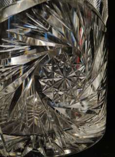 BEAUTIFUL Antique American Brilliant Cut Glass Crystal Elegant 