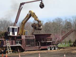 solution for recycling tub grinder used for sale Cat 3412 1000hp 