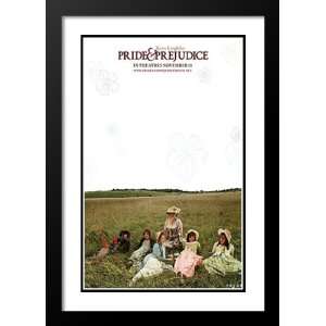  Pride and Prejudice 20x26 Framed and Double Matted Movie 
