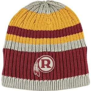  Reebok Washington Redskins Cuffless Retro Knit Hat Sports 