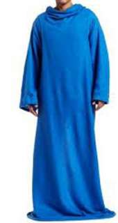 Snuggie Fleece Wearable Blue Blanket with Sleeves  