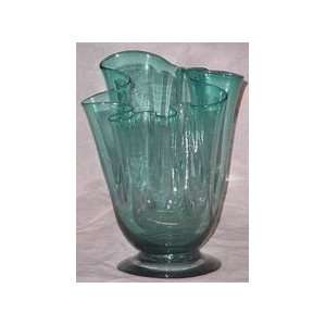  Mexican Bubble Glass   Mexican Glassware Flower Vases 