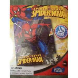 Spidersense 100 Piece Puzzle  Toys & Games