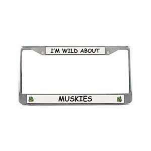 Muskie License Plate Frame 