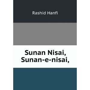  Sunan Nisai, Sunan e nisai, Rashid Hanfi Books