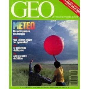 Géo n°101, juillet 1987  Météo collectif Books
