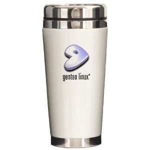  Linux Ceramic Travel Mug by 
