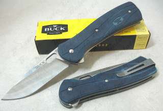 Buck Knives Blue PaperStone Vantage Fldng Knife 345BLS  