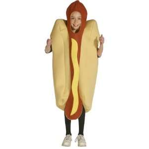  Childs Funny Hot Dog Food Costume (Size 8 10) Toys 