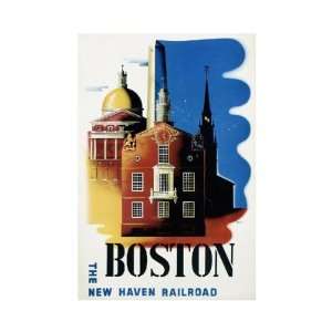  Ben Nason   New Haven Railroad / Boston Giclee