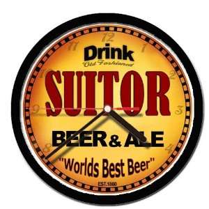  SUITOR beer and ale cerveza wall clock 