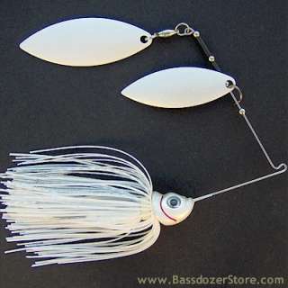 oz Spinnerbait ~ Style T ~ White Shad #2  