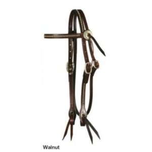  Circle Y Silver Spots Browband Headstall Walnut Pet 