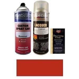 com 12.5 Oz. California Red Spray Can Paint Kit for 1987 Dodge Import 