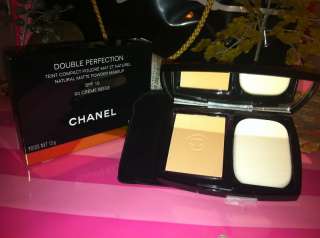 Chanel DOUBLE PERFECTION COMPACT CREME BEIGE 90 NIB  