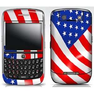  American Flag Skin for Blackberry Curve 8900 Phone Cell 